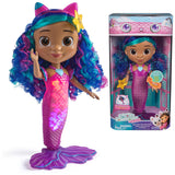 Gabby's Dollhouse The Movie, Sing & Shine Mermaid Gabby Doll Toy | 13-Inch Doll, Lights & Sounds, Waterproof Design, Interactive Roleplay, Kids Toys for Girls & Boys Ages 3 and Up