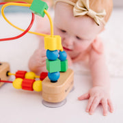 Melissa & Doug First Bead Maze Wooden Educational Baby Toy