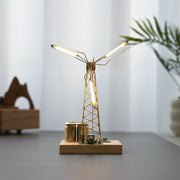 🏆Hot Sale 💡DIY Industrial Retro Windmill Lamp | Hand-Craft Your Own Warm Ambience