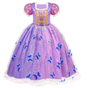 Meland Light Up Princess Dress for Girls Ages 3-10, Dress Up Toy Gift Set | Designed for party, Christmas Birthday gift, Halloween costume, detailed with sequin bodice, soft lining, comfortable to wear