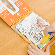Melissa & Doug, Pen Water Wow Vehicles | 4 Reusable Coloring Boards, Refillable Water Pen, Mess-Free Travel Toys, Arts & Crafts, Sensory Play, Preschool Toys, Ages 3+