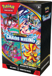 Pokémon TCG: Mega Evolution—Chaos Rising Booster Bundle, 6 Pack