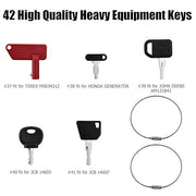 24 / 42  Premium Heavy Equipment Keys Master Set