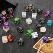 102 Pieces MTG Dice Counters Set Bulk Ability Keyword Tokens Shield Life Counters 6 Sided Dice for Magic The Gathering TCG Card Gaming Accessories C