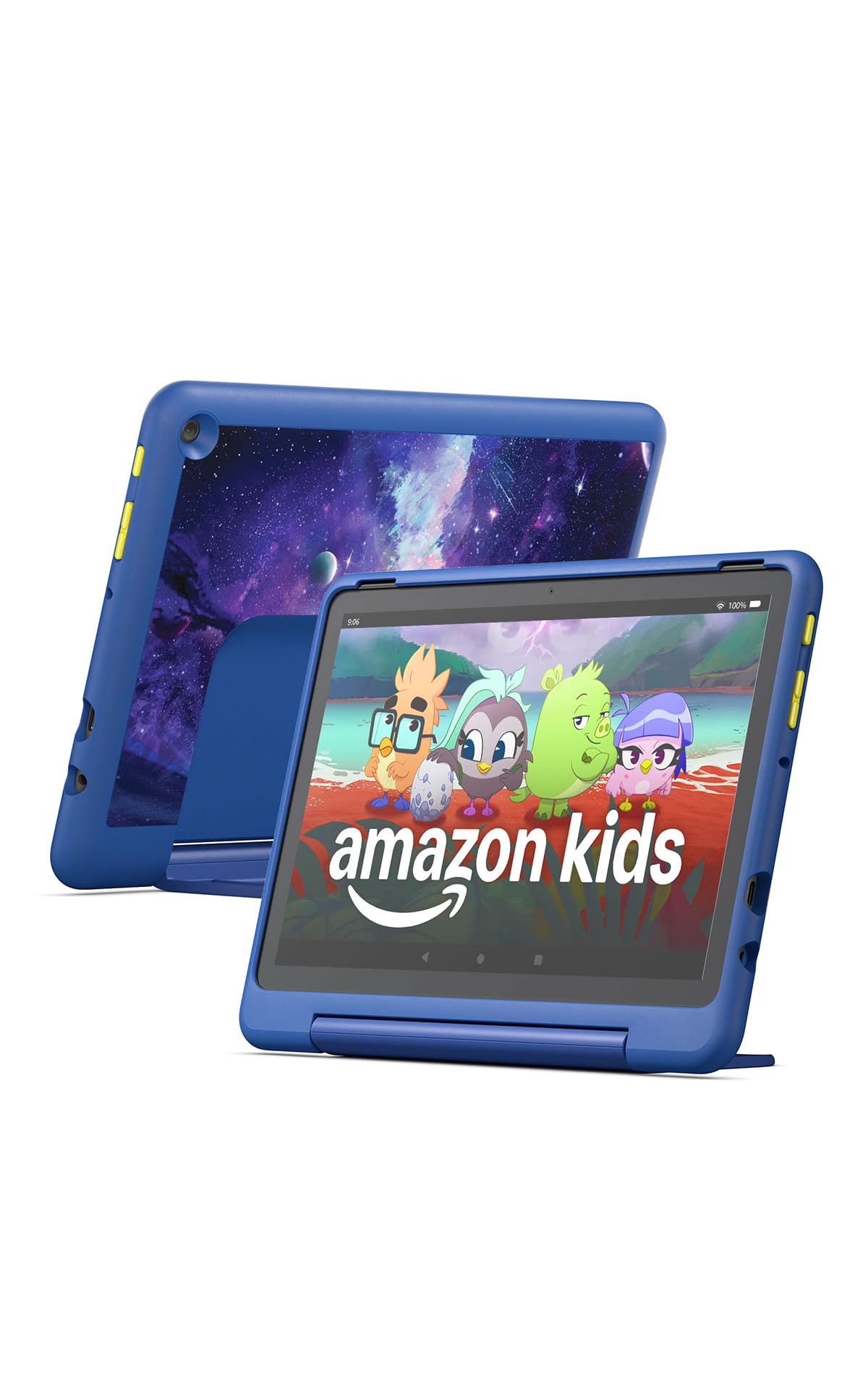 Amazon Fire HD 10 Kids Pro tablet (newest model) ages 6-12. Bright 10.1" HD screen, includes ad-free content, robust parental controls, 13-hr battery and slim case for older kids, 32 GB, Nebula