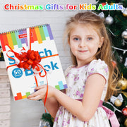 9" x 12" Sketch Book, 2-Pack 50 Sheets Spiral Bound Art Sketchbook Notebook | Acid Free Artist Drawing Book Paper, Art Supplies for Adults Kids, Coloring Book, Sketch Paper for Drawing Coloring Sketching