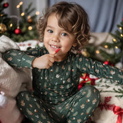 Christmas Tree Matching Family Christmas Pajamas-Dog Pajamas Included