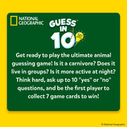 Skillmatics Guess in 10 Game – National Geographic Animals, Gift for Kids | Educational Cards, Family Trivia Game, Travel Toy & STEM Board Game, Screen-Free Fun, Boys & Girls Ages 6, 7, 8, 9 and Up