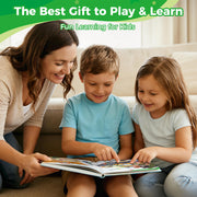 Timetome 500 Words Sound Book for Kids | Interactive Educational Toy with 23 Themes, Touch Activated Audio Book for Vocabulary Development and Early Education