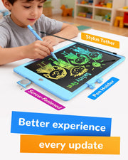 KOKODI LCD Writing Tablet, Gifts for 3 Years Old Boys and Girls，10 Inch Colorful Doodle Board Drawing Tablet, Erasable Reusable Electronic Drawing Pads, Educational and Learning Toys for Kids