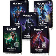 Magic: The Gathering Foundations Commander Deck Bundle - All 5 Decks (Calling All Angels, Keen Engineering, Wretched Ranks, Reign of Dragons, Tramplesaurus Rex)