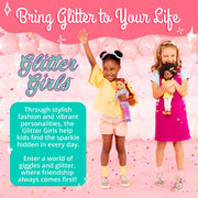 Glitter Girls 14-Inch Fashion Doll Lacy, Blonde Hair, Pink Outfit, Dolls