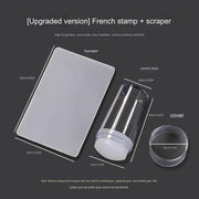 French Manicure Stamp Set