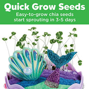 Creativity for Kids Mini Garden: Mermaid Terrarium Kit - Mermaid Gifts for Girls, Crafts and Toys, Stocking Stuffers for Kids (Ages 6+)