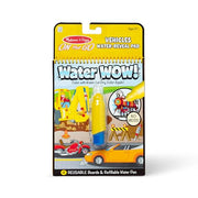 Melissa & Doug, Pen Water Wow Vehicles | 4 Reusable Coloring Boards, Refillable Water Pen, Mess-Free Travel Toys, Arts & Crafts, Sensory Play, Preschool Toys, Ages 3+