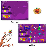 Skillmatics Foil Fun Halloween Craft, Foil Art Activity, Gift for Kids | 200+ Stickers, Travel Toys, Mess-Free, Screen-Free, Fine Motor Skills, Boys & Girls Ages 4, 5, 6, 7, 8, 9
