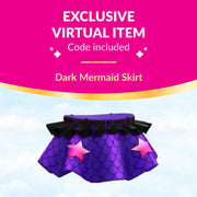 Royale High 3” Dark Mystic Mermaid Fashion Doll - 1 Figure with 9 Fashion Accessories - Virtual Item Code Included - Series 3 - Ages 5+