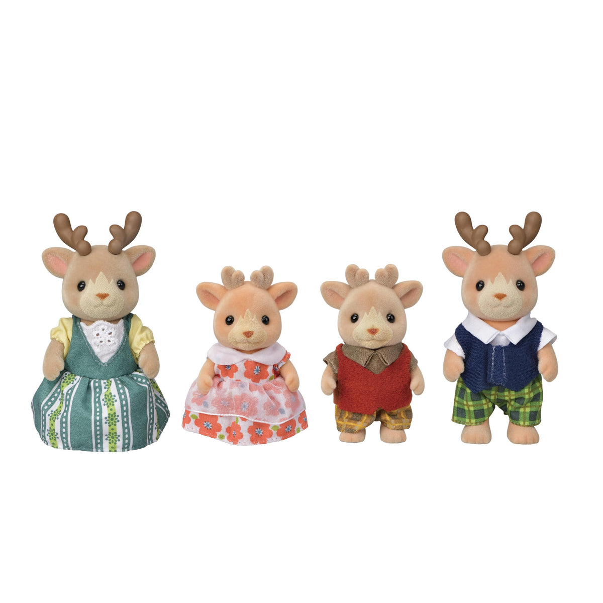 Calico Critters - Reindeer Family - Collectible Dollhouse Figures