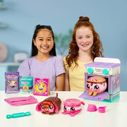 Cookeez Makery Lil' Bakez Multi Pet Playset, Makes 3 Scented Pets | Mix ingredients & mold dough to reveal surprise plush pets, reusable fun; Amazon Exclusive toy for kids