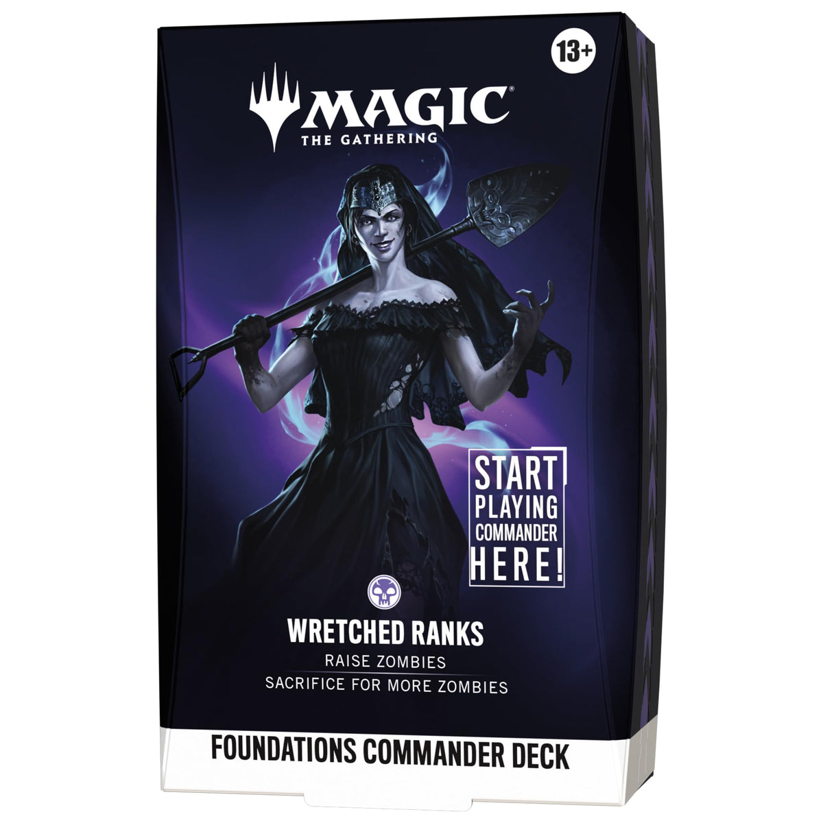 Magic: The Gathering Foundations Commander Deck - Wretched Ranks | 100-Card Deck + Accessories