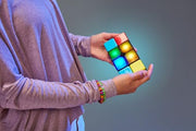Moose Games Flipslide, Handheld Puzzle Game, Travel Toy Ages 8-13 | 4 modes (Speed, Multiplayer, Level, Memory) fast-paced puzzle fun; travel game and great gift for boys and girls ages 8-13