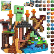 SSAWER Magnetic Blocks, 100PCS Toys Building Cubes Gifts for Kids Ages 3+ | Magnetic Cubes, 0.8 inches Building Blocks, STEM Construction Toys Christmas Birthday Party Gifts for Kids Boys Girls
