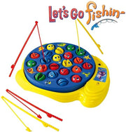 Let's Go Fishin' Game by Pressman - The Original Fast-Action Fishing Game!, 1-4 players