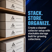 Premium Cardboard Trading Card Storage Box For Sports, TCG, Gaming MTG.