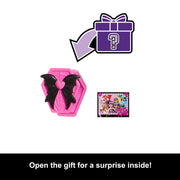 Monster High Scary Sweet Birthday Draculaura Doll | Vampire in Pink Party Dress with Party-Themed Accessories like Invite, Balloon, Gift, Fan and More