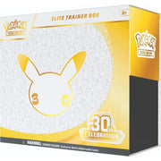Pokémon TCG: 30th Celebration Elite Trainer Box (1 Full-Art Promo Card, 9 Booster Packs & Premium Accessories)