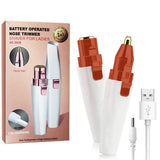 2-in-1 Women's Eyebrow and Facial Hair Removal Device