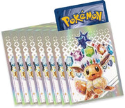Pokémon: Scarlet & Purple Elite Trainer Set - Prismatic Evolutions of the Pokémon TCG (1 Fully Illustrated Promo Card, 9 Booster Packs & Premium Game Accessories)
