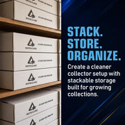 Premium Cardboard Trading Card Storage Box For Sports, TCG, Gaming MTG.