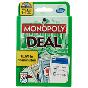 Monopoly Deal Card Game | Quick-Playing Card Game | Fun Games for Families and Kids | Ages 8 and Up | 2 to 5 Players | 15 Mins. | Travel Games
