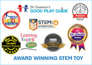SNAP CIRCUITS Jr. SC-100 STEM Electronics Kit, 100+ Projects, Ages 8+ | Build 100+ STEM projects with 28 snap-together parts and a full-color project manual