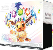 Pokémon: Scarlet & Purple Elite Trainer Set - Prismatic Evolutions of the Pokémon TCG (1 Fully Illustrated Promo Card, 9 Booster Packs & Premium Game Accessories)