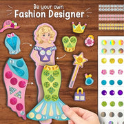 Imagimake DIY Magnetic Dress-Up Princess, 30 Magnetic Dresses & Accessories | Pretend Play Magnetic Toys for Kids, Interchange & Create Unlimited Outfits, Gift for Girls Ages 3,4,5,6,7,8 Years Old