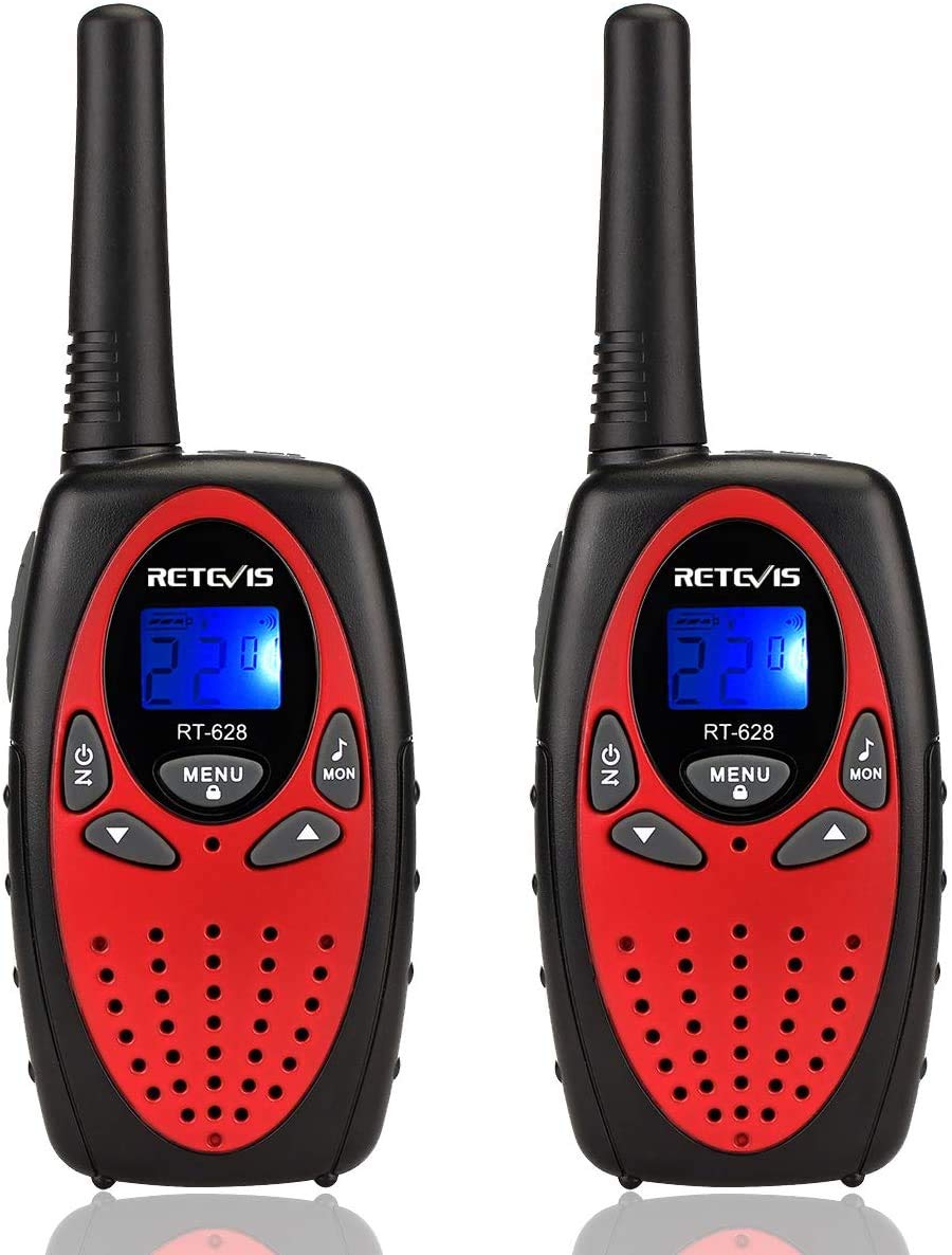 Retevis RT628 Walkie Talkies for Kids, Toys for 6-12 Year Old Girls Boys | Outdoor Camping Hiking Games, Birthday Gift, Kids Walkie Talkies Easy to Use, Keypad Lock, 22 Channels 2 Way Radio Toy