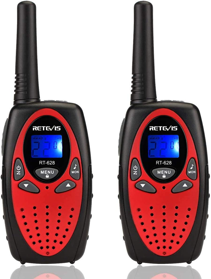 Retevis RT628 Walkie Talkies for Kids, Toys for 6-12 Year Old Girls Boys | Outdoor Camping Hiking Games, Birthday Gift, Kids Walkie Talkies Easy to Use, Keypad Lock, 22 Channels 2 Way Radio Toy