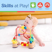 Melissa & Doug First Bead Maze Wooden Educational Baby Toy
