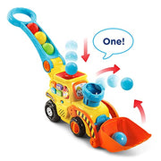 VTech Pop-a-Balls Push and Pop Bulldozer, Yellow