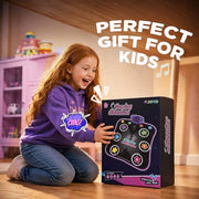 Dance Mat Toys with Bluetooth, Electronic Dance Pad for 3-12 Year Old Kids | Music Dance Mat with Bluetooth, Light-up 6-Button, 5 Game Modes, Birthday Toys Gifts for 3 4 5 6 7 8 9 10+ Year Old Girls