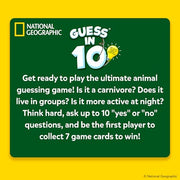 Skillmatics Guess in 10 Game – National Geographic Animals, Gift for Kids | Educational Cards, Family Trivia Game, Travel Toy & STEM Board Game, Screen-Free Fun, Boys & Girls Ages 6, 7, 8, 9 and Up