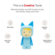 Tonies Creative Toy Figurine - Light Blue/Light