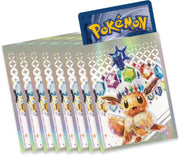 Pokémon: Scarlet & Purple Elite Trainer Set - Prismatic Evolutions of the Pokémon TCG (1 Fully Illustrated Promo Card, 9 Booster Packs & Premium Game Accessories)