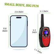 Retevis RT628 Walkie Talkies for Kids, Toys for 6-12 Year Old Girls Boys | Outdoor Camping Hiking Games, Birthday Gift, Kids Walkie Talkies Easy to Use, Keypad Lock, 22 Channels 2 Way Radio Toy