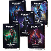 Magic: The Gathering Foundations Commander Deck Bundle - All 5 Decks (Calling All Angels, Keen Engineering, Wretched Ranks, Reign of Dragons, Tramplesaurus Rex)