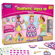 Imagimake DIY Magnetic Dress-Up Princess, 30 Magnetic Dresses & Accessories | Pretend Play Magnetic Toys for Kids, Interchange & Create Unlimited Outfits, Gift for Girls Ages 3,4,5,6,7,8 Years Old
