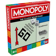 Monopoly Board Game | Classic Game with Storage Tray and Larger Tokens | Ages 8+ | 2 to 6 Players | Family Games for Kids and Adults | Kids Gifts