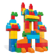 Mega Bloks First Builders Deluxe Building Bag Toddler Block Toys Set, Red | 150 Pieces, Storage, Creative Open-Ended Play, Preschool Kids Ages 1+ Years, Easy to Build (Amazon Exclusive)